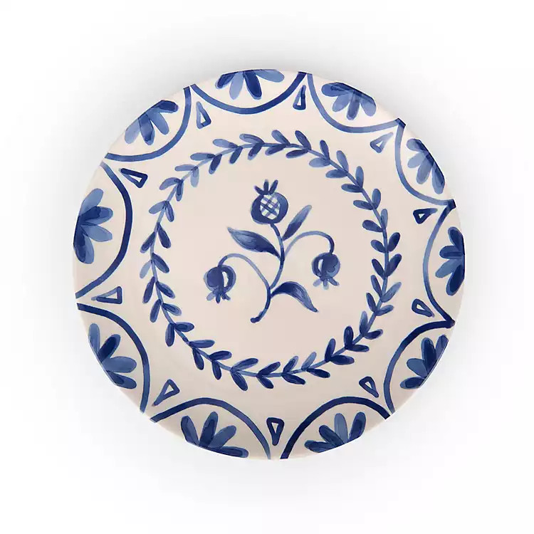 Blue Mosaic Ceramic Salad Plate | Kirklands