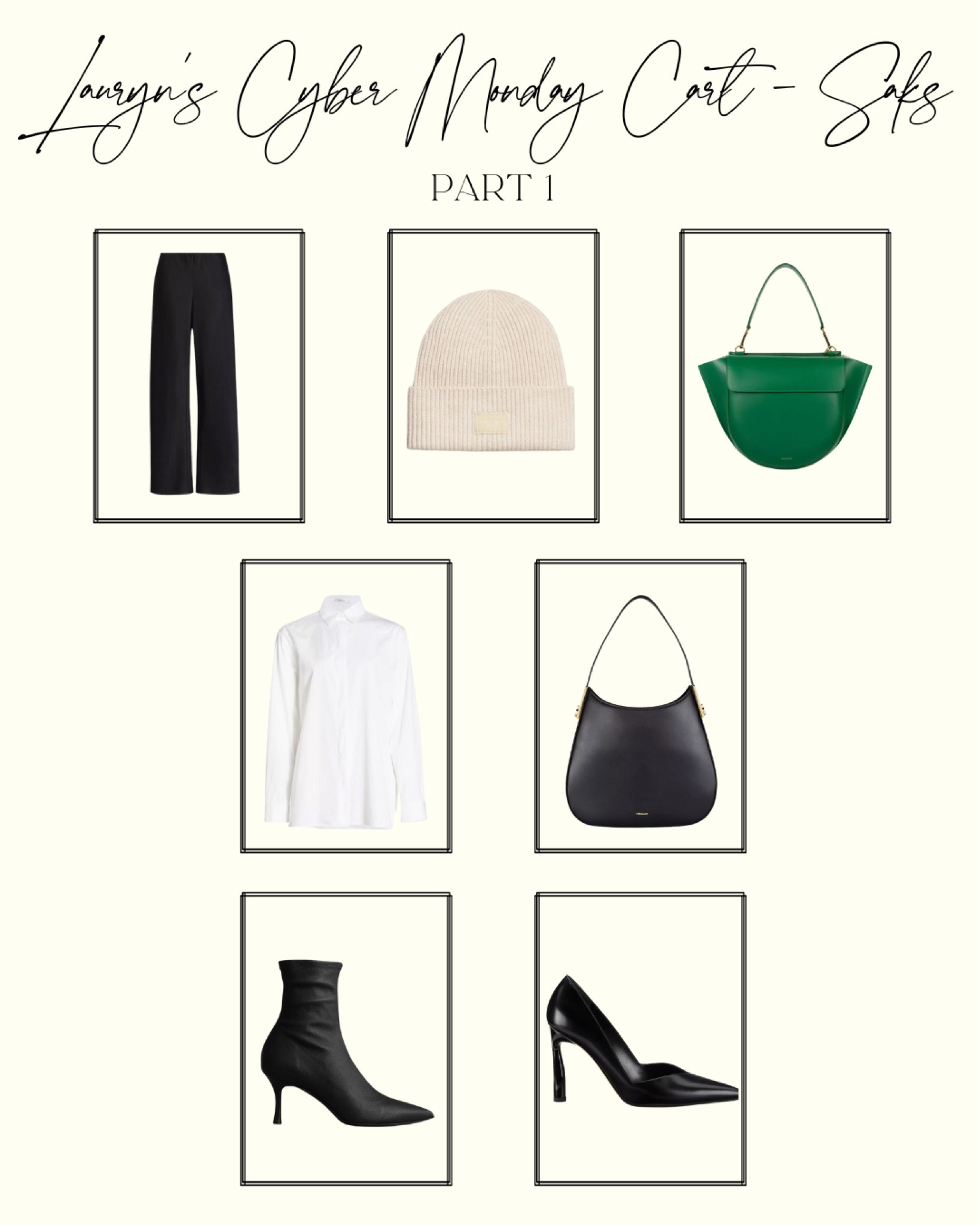 Cyber Monday: Saks Part 1 

#LTKCyberWeek #LTKsalealert #LTKstyletip