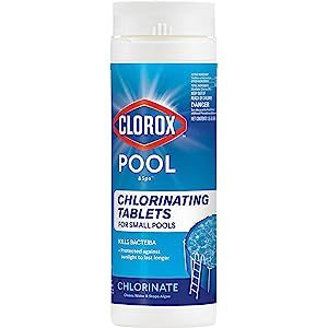 Clorox Pool&Spa Small Pool 1" Chlorinating Tablets 1.5 lb | Amazon (US)