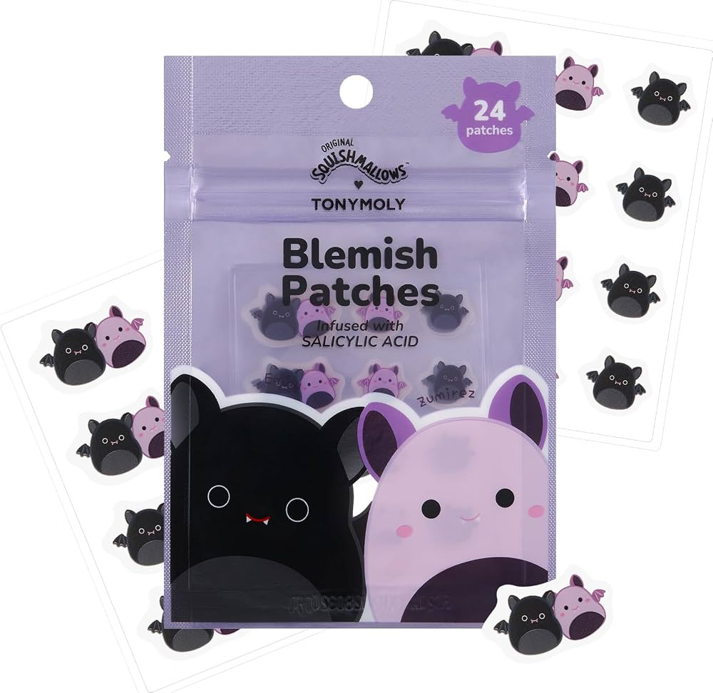 TONYMOLY x Squishmallows Emily + Zumirez Hydrocolloid Blemish Patches | Amazon (US)
