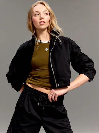 Old Navy x Christopher John Rogers Mock-Neck Bomber Jacket | Old Navy (US)
