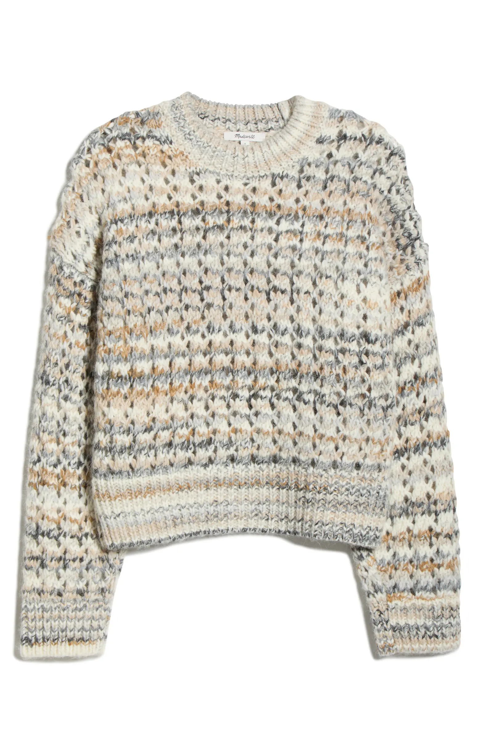 Stripe Open Stitch Sweater | Nordstrom