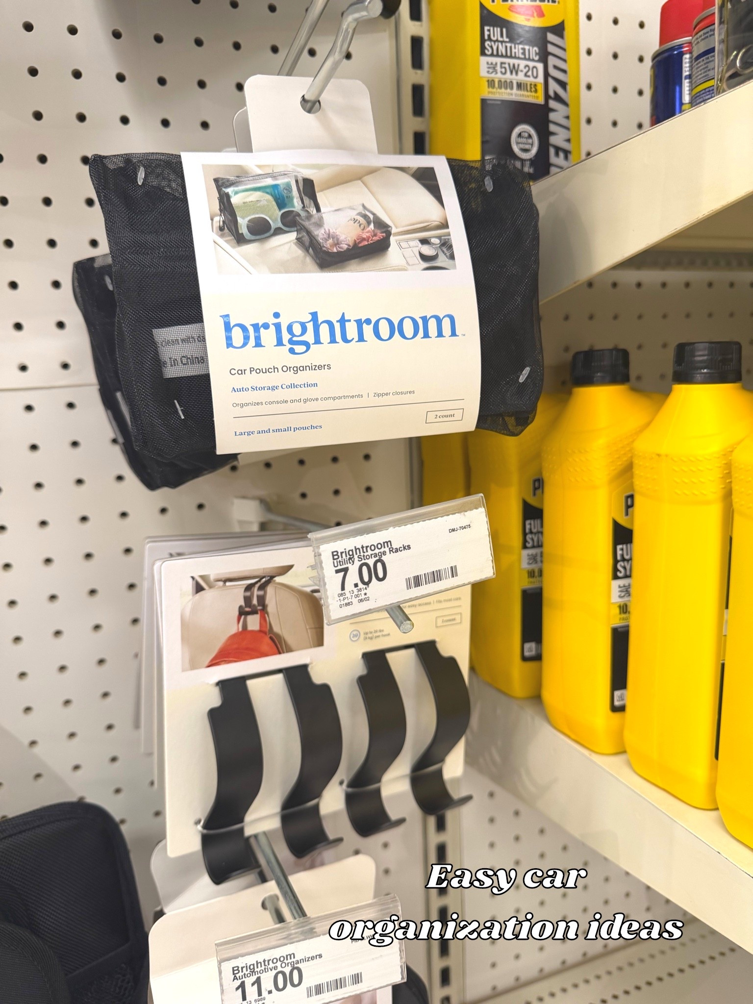Target Car 2 pack mesh pouches and backseat hanging hooks set Organization ideas  #brightroom #carorganization #storageideas #caressentials #target #targetstyle

#LTKTravel #LTKKids #LTKBaby