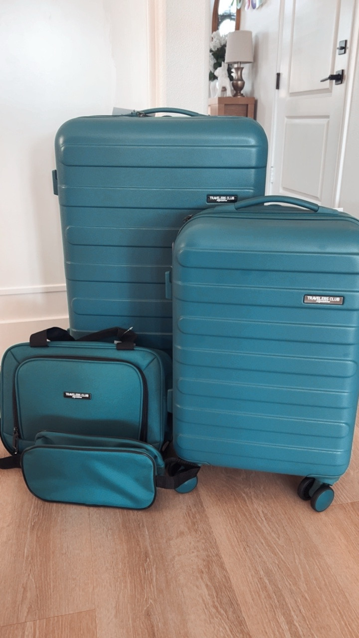 Need a luggage refresh now is the time to grab a set!! My luggage set is on sale today and ships free. Hardside luggage, travel sets, travel style.

#LTKSaleAlert #LTKTravel #LTKHome