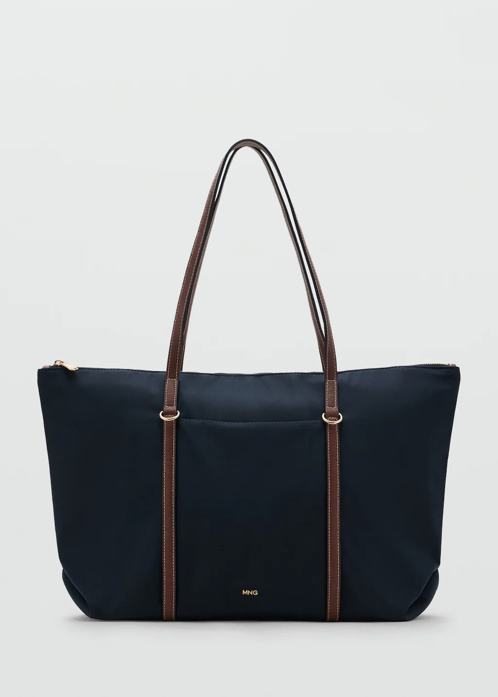 Shopper bag with double handle - Women | MANGO United Kingdom | MANGO (UK)