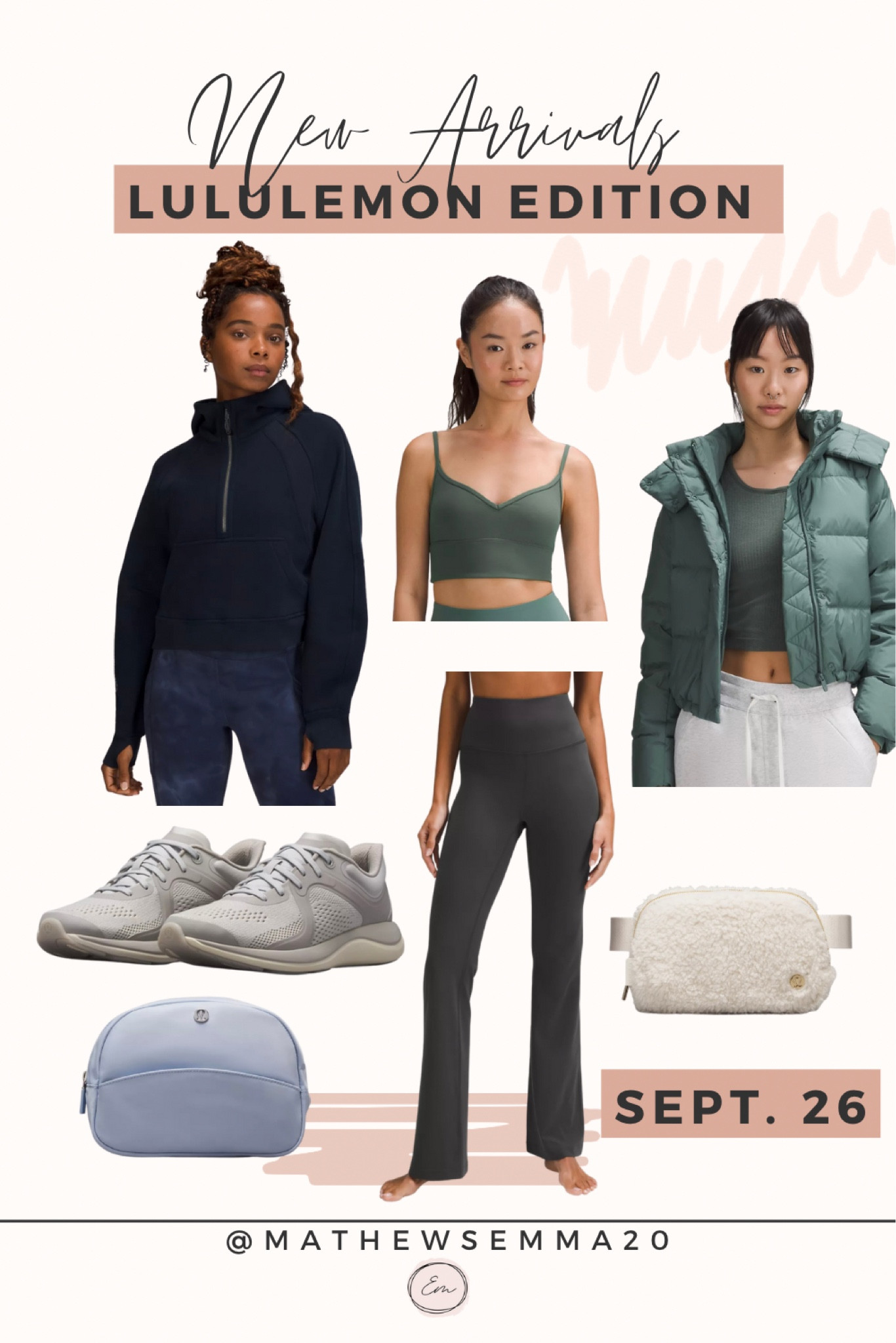 New arrivals
Lululemon
Athletic clothing
Athleisure
Loungewear
Winter coat
Puff jacket
Belt bag
Flare leggings
Scuba hoodie
Cozy
Comfy
Fall outfits

#LTKfindsunder50 #LTKfitness #LTKfindsunder100