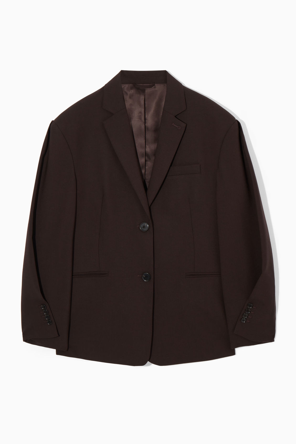 ROUNDED WOOL BLAZER | COS (US)