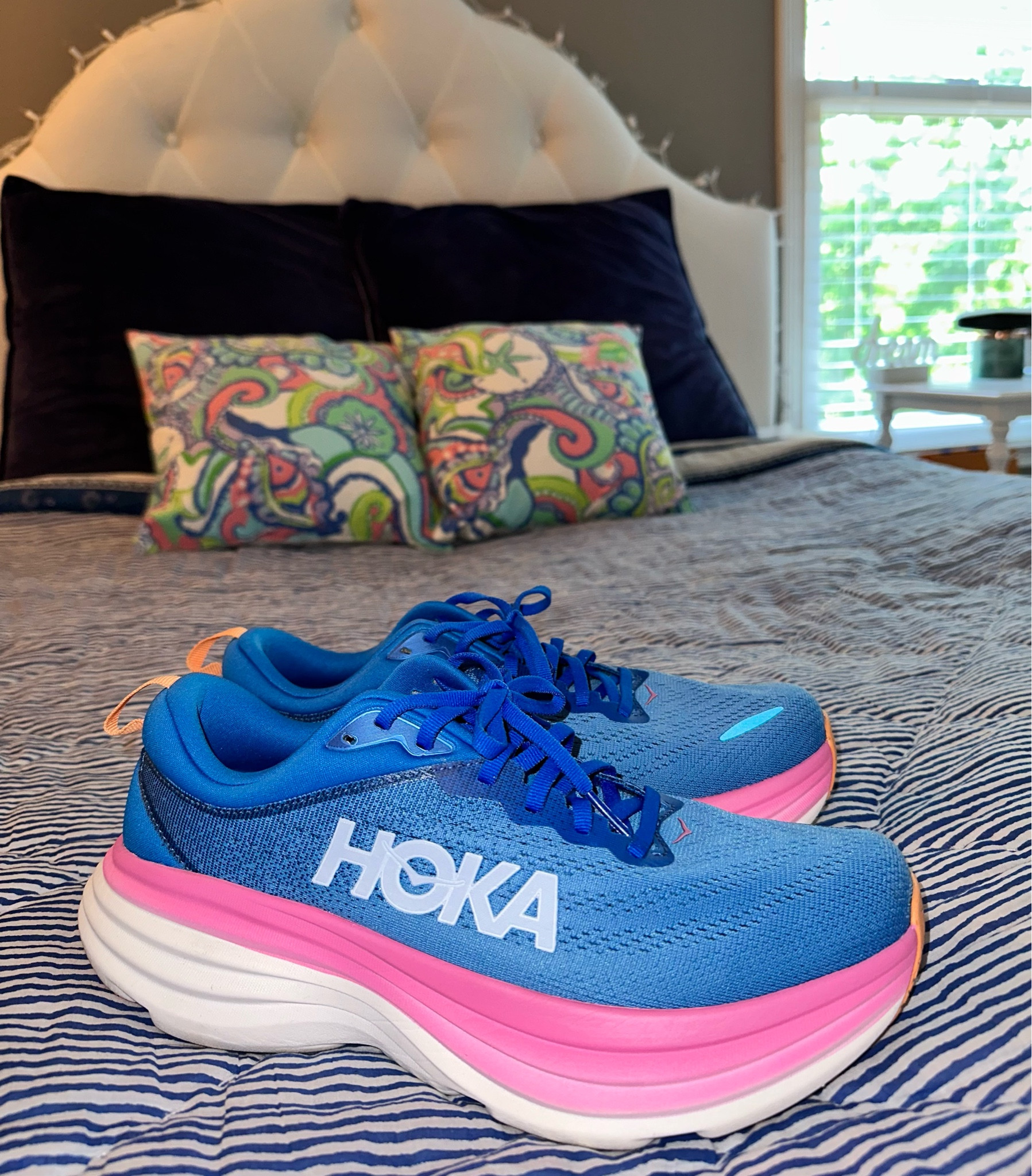 new favorite hokas! in stock in almost all sizes! 💖💙

#LTKFind #LTKstyletip #LTKfit