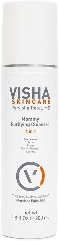 Visha Skincare Mommy Purifying Cleanser - Gentle Facial Cleanser for Pregnant and Nursing Women (... | Amazon (US)