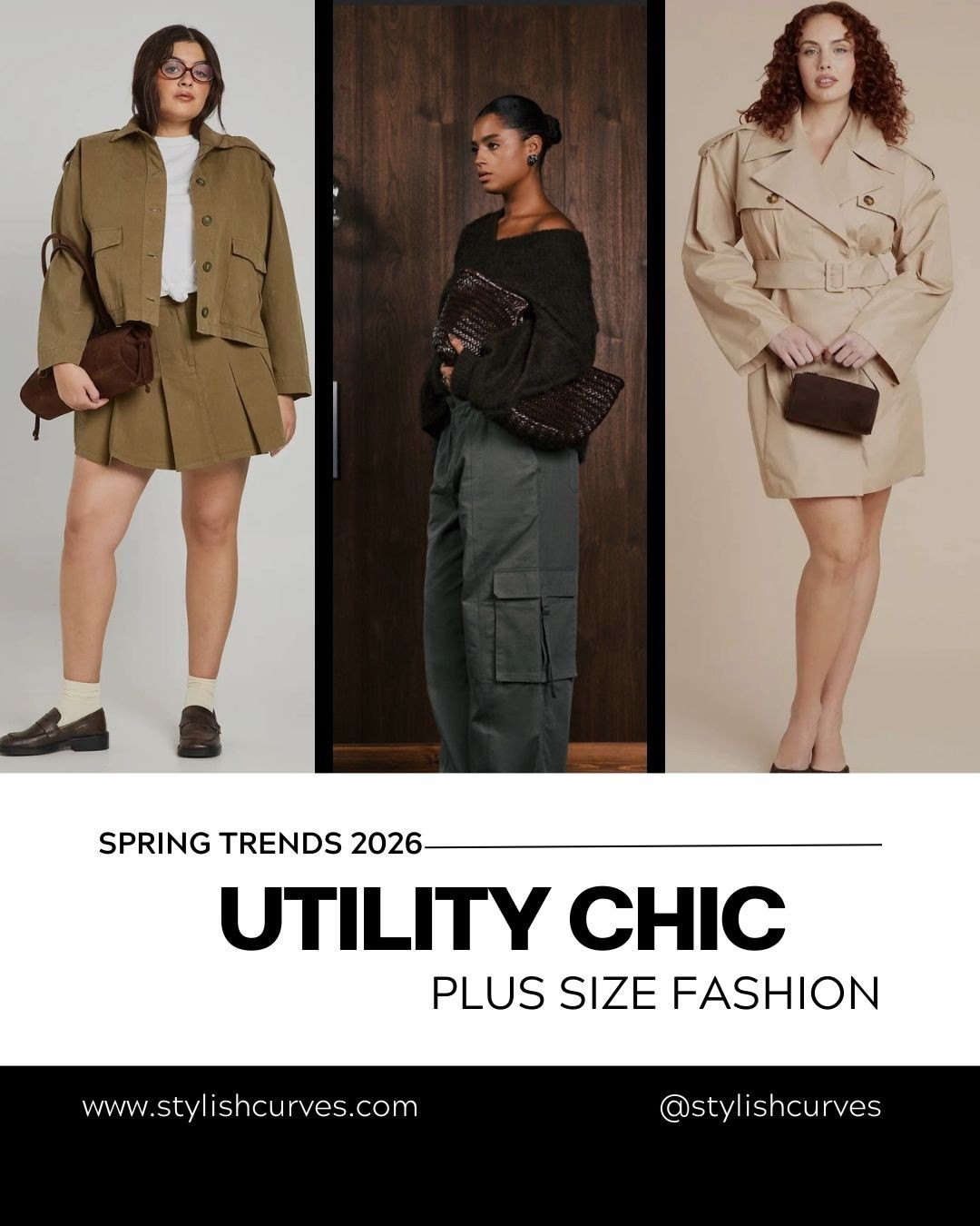 Spring plus size fashion trends. Utility Chic

#LTKMidsize #LTKPlusSize #LTKOver40