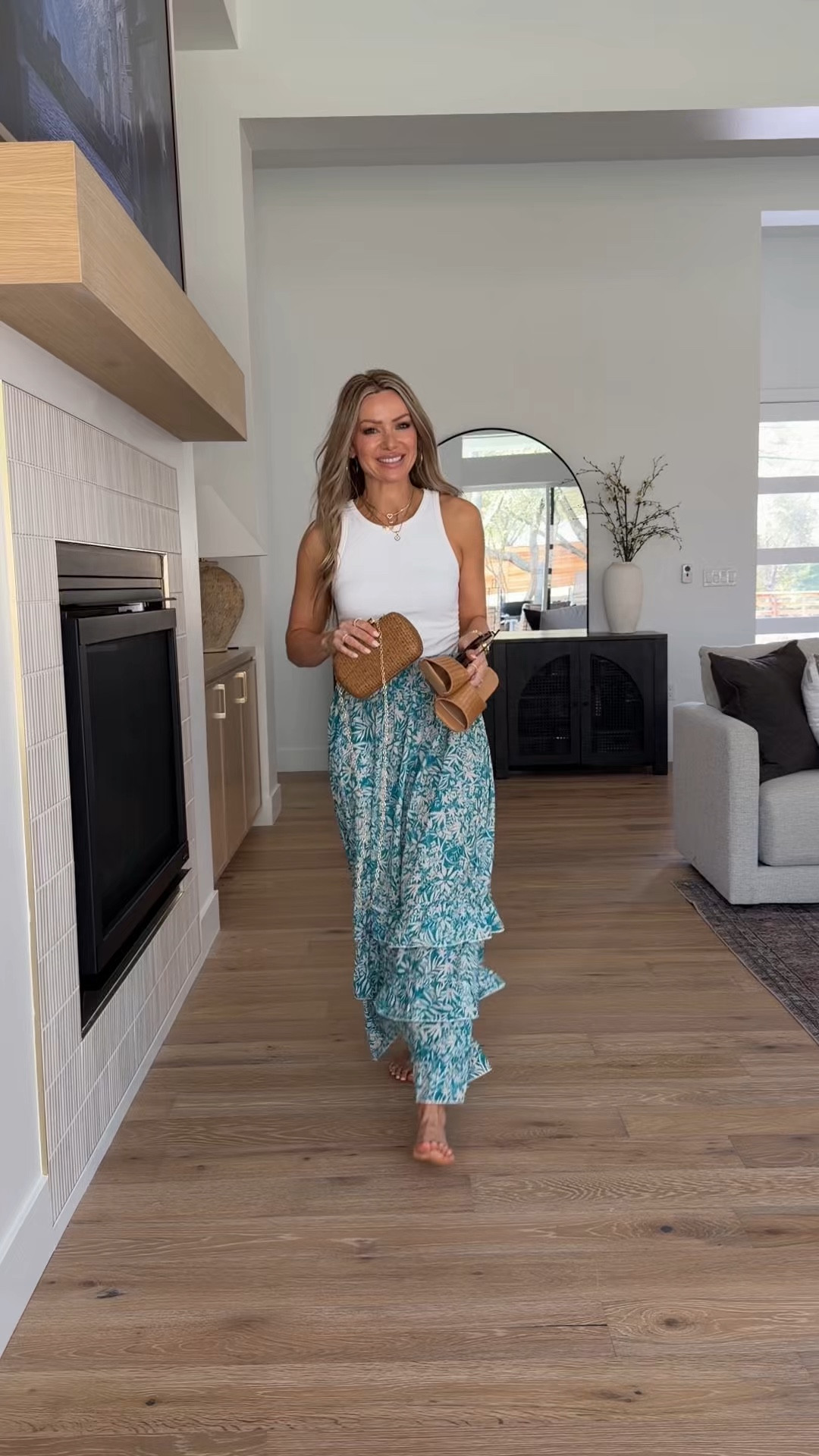 Amazon outfits I’m totally recommending this week and every single one has elevated basics + effortless mom style. Comment AMAZON and I’ll send you the details ❤️

• Olive polka dot wide leg trousers + soft neutral tank (so flattering and chic for everyday)
• Neutral scallop tank + cream wide leg pants (the ultimate capsule closet combo)
• White tank + flowy blue midi skirt (lightweight, feminine, perfect spring-to-summer outfit)
• Coral scallop tank + stretchy wide leg jeans (the easiest pop of color for warm weather)

These are the kind of affordable everyday outfits that look polished but feel comfortable enough for real life. Easy to mix and match, flattering fits, and that neutral chic vibe I’m always going for.



#AmazonFashionFinds #AffordableOutfitIdeas #NeutralChic #ElevatedBasics #MomStyle 