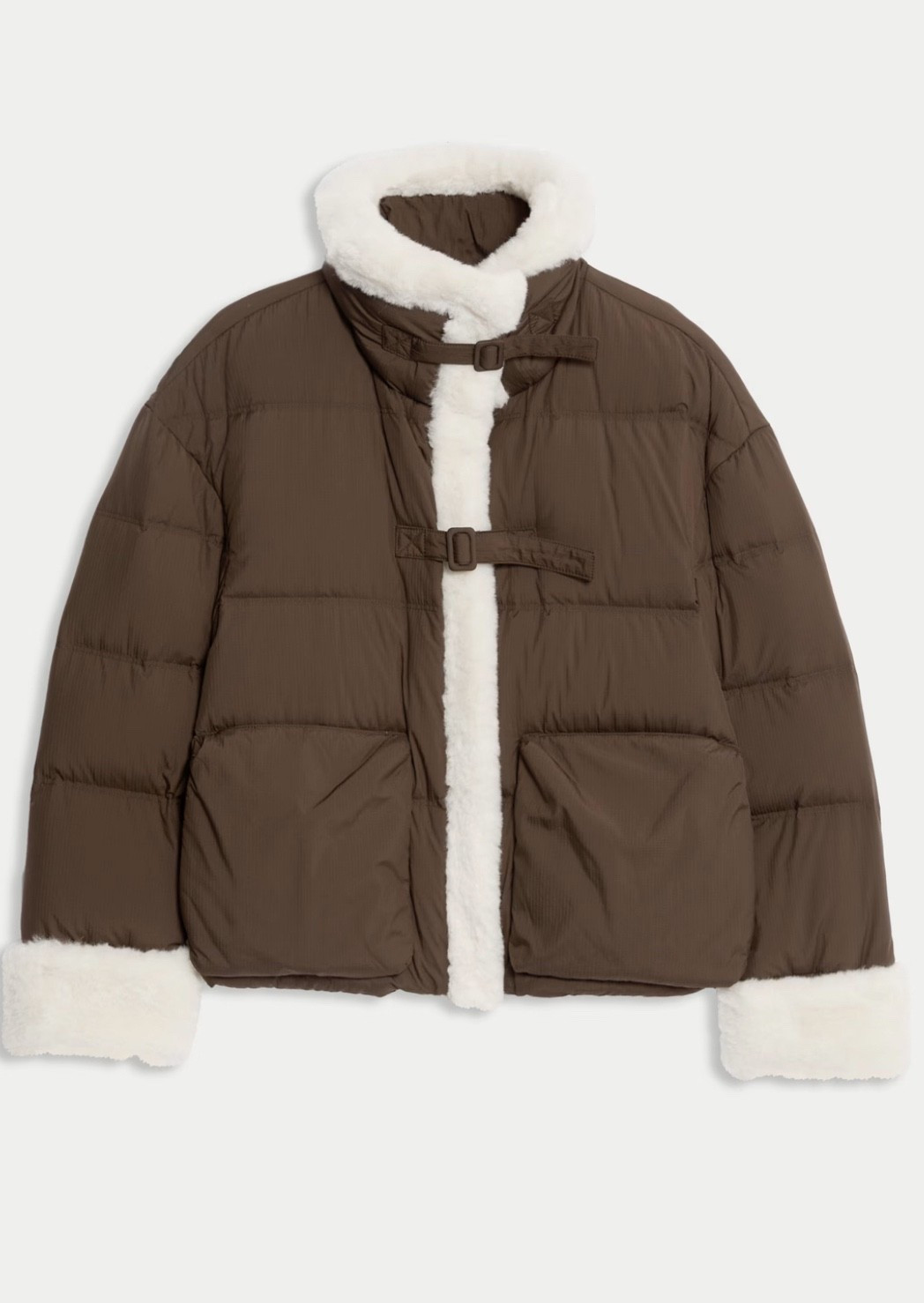M&S brown jacket, chocolate puffer coat, down puffer jacket

#LTKautumn #LTKuk #LTKstyletip