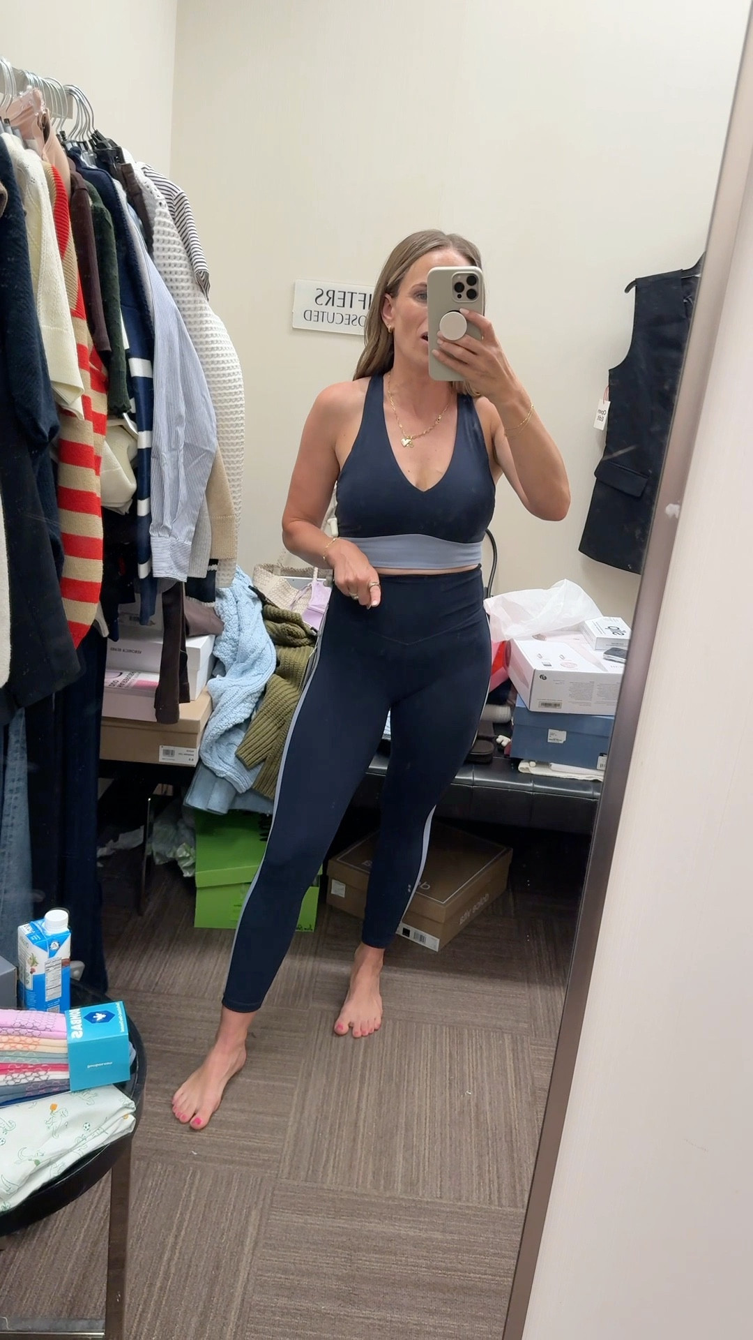 This workout set is so cute and such good quality but sadly the fit just doesn’t do it for me! I think if your taller this would be a great choice!

#LTKStyleTip #LTKActive #LTKSaleAlert