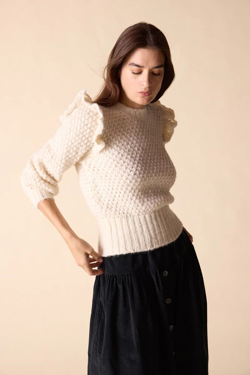 CANDY SWEATER - IVORY | St. Roche