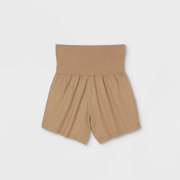 Twill Maternity Pull-On Shorts - Isabel Maternity by Ingrid & Isabel™ | Target