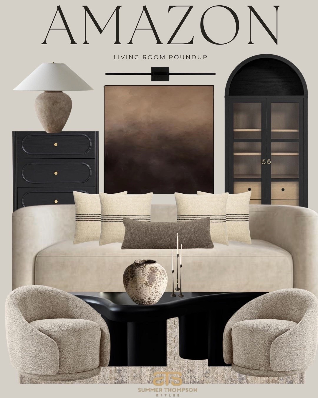 Neutral tones and cozy textures come together in this Amazon living room roundup. From statement seating to timeless accents, each piece adds warmth and a lived-in feel that’s effortlessly styled. 🤎

#amazonhome #livingroomdecor #cozyinteriors #modernhomestyle #affordabledecor

#LTKSaleAlert #LTKHome #LTKU