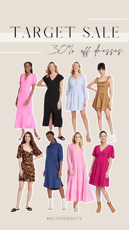 Target Sale!! 30% off dresses! Perfect for spring!!