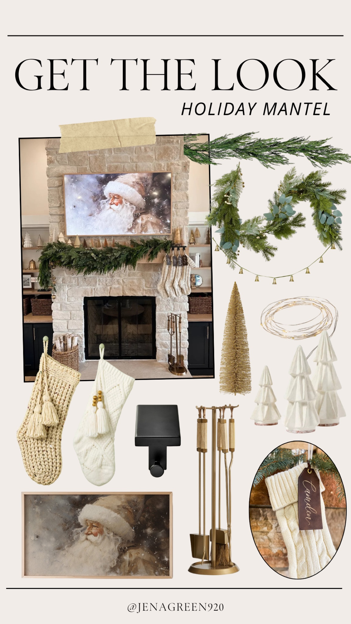Christmas Mantel | Holiday Mantel | Holiday Decor | Christmas Decor 

#LTKHome #LTKSeasonal #LTKHoliday