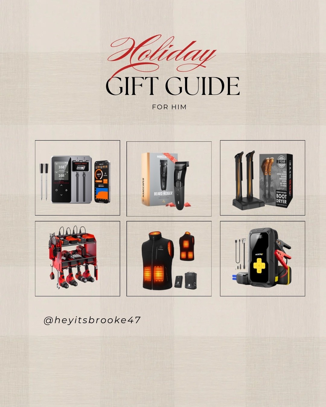 Holiday gift guide for him! 🎅🏻✨

#LTKMens #LTKCyberWeek #LTKGiftGuide