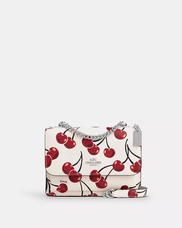 Mini Klare Crossbody Bag With Cherry Print | Coach Outlet CA