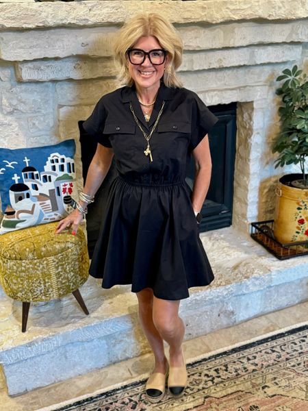 Love this black Tory Burch dress! I have a long torso, and it fit perfectly. I went with a size 6. Great for summer! 

#LTKOver40 #LTKStyleTip #LTKSeasonal