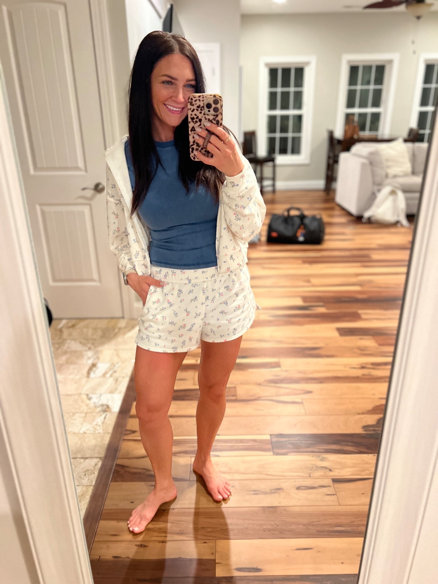 Comfy and ready for spring in this ditsy floral print sweatshirt and fleece shorts. Also has matching pants! 

Walmart finds, Walmart style


#LTKPetite