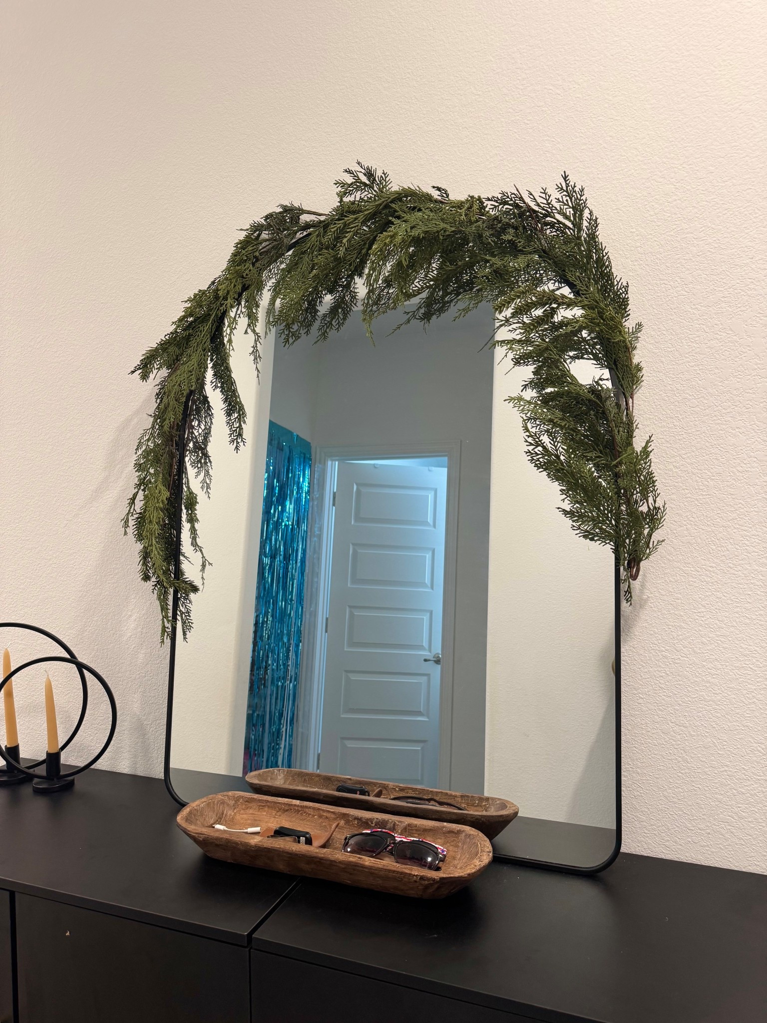 35$ real touch Magnolia garland!!! 😍

72” garland on for 35$ - regular 78$!! 🤯

Picked up 3 because wow! As someone who can’t stand the look of faux greenery - these past the realist look test! Just need to add some bows or something red - as Joanna would do! 🎀❤️

Currently on sale (11-29-25) 🚨

Christmas, target, magnolia, green garland, decor, home 

#LTKCyberWeek #LTKHome #LTKHoliday