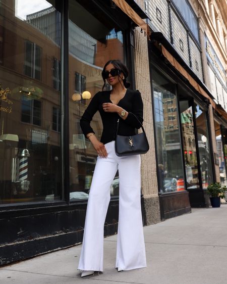 Spring outfit ideas
Nordstrom white jeans run TTS
Good American black ribbed cardigan runs TTS
Saint Laurent bag


#LTKSeasonal #LTKStyleTip