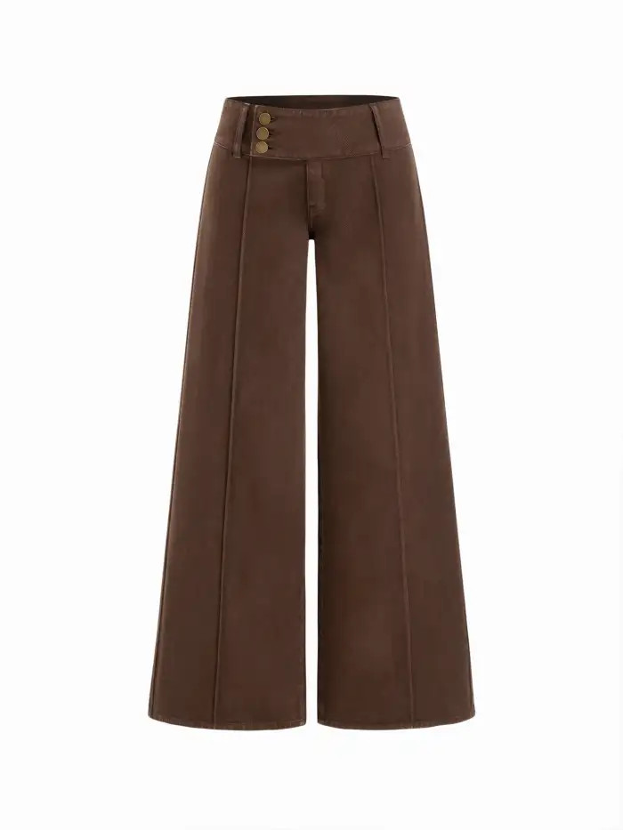 Denim Low Rise Baggy Jeans | Cider