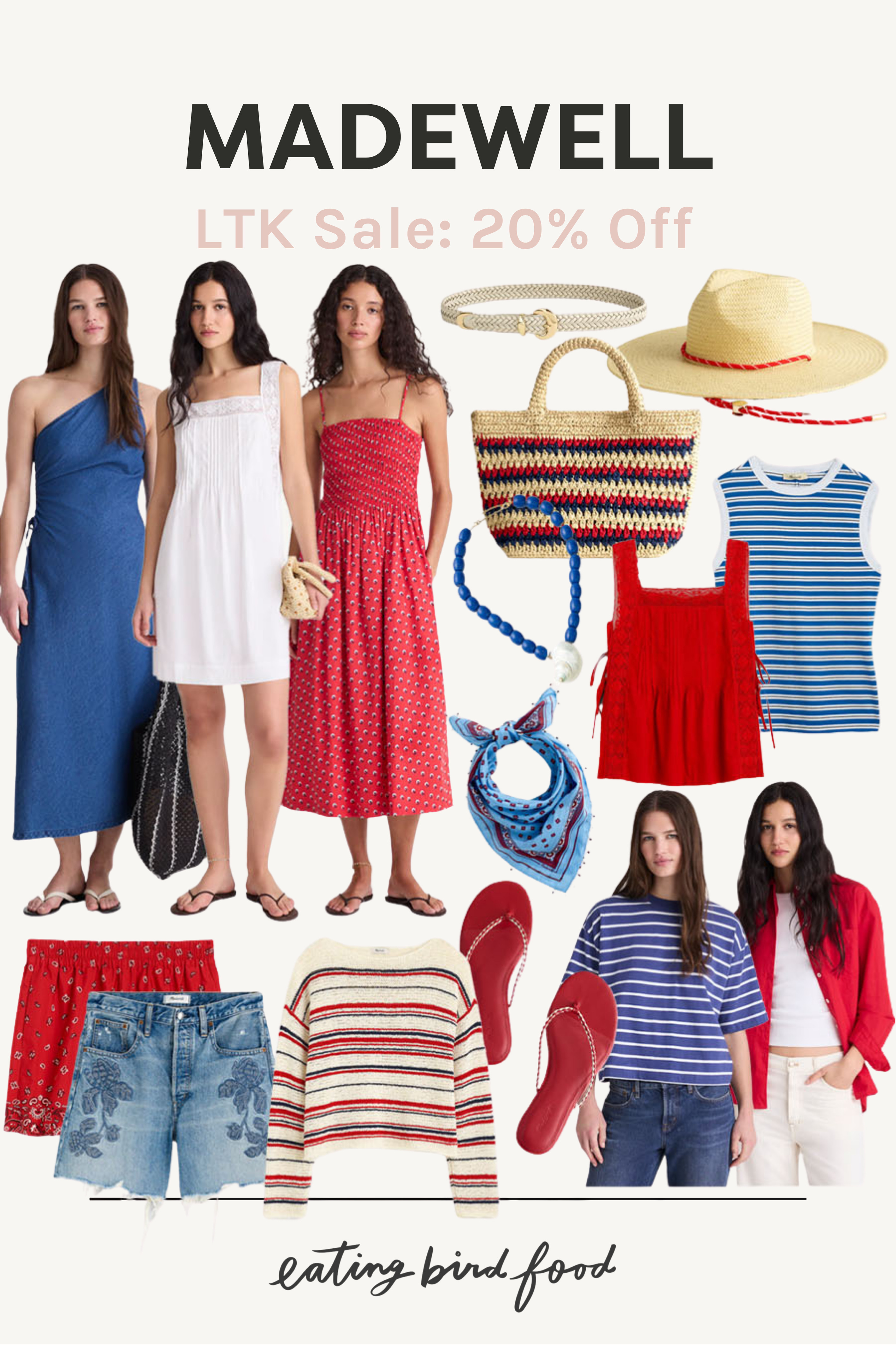 Madewell LTK Sale | Madewell Sale | Madewell Patriotic Outfits | Madewell Memorial Day Outfits 

 #LTKootd #LTKSeasonal