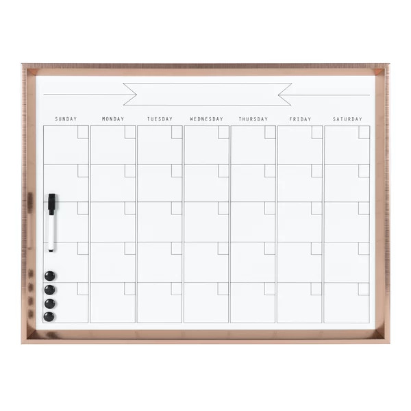 Magnetic Melamine Dry Erase Board | Wayfair North America