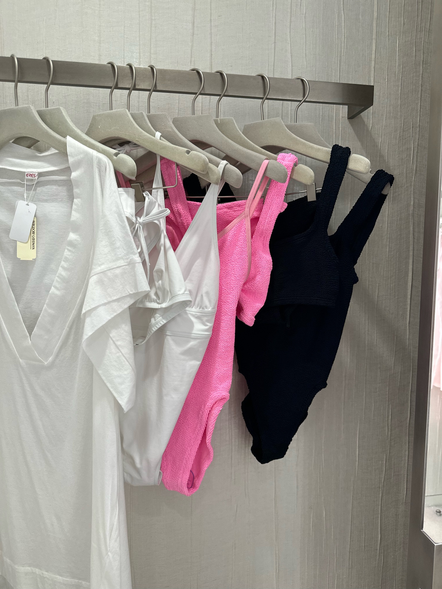 Found the perfect little swimsuit capsule collection🤍 Hunza G and Eres last forever and have the best fits🫶 #blackbikini #whiteswimsuit #Eres #HunzaG #luxuryswim 

#LTKOver40 #LTKSeasonal #LTKStyleTip