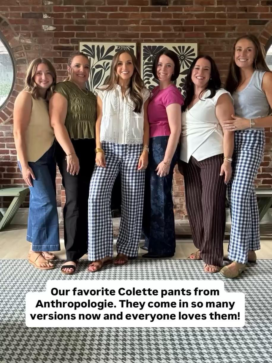 @Anthropologie Colette pants on 6 body types