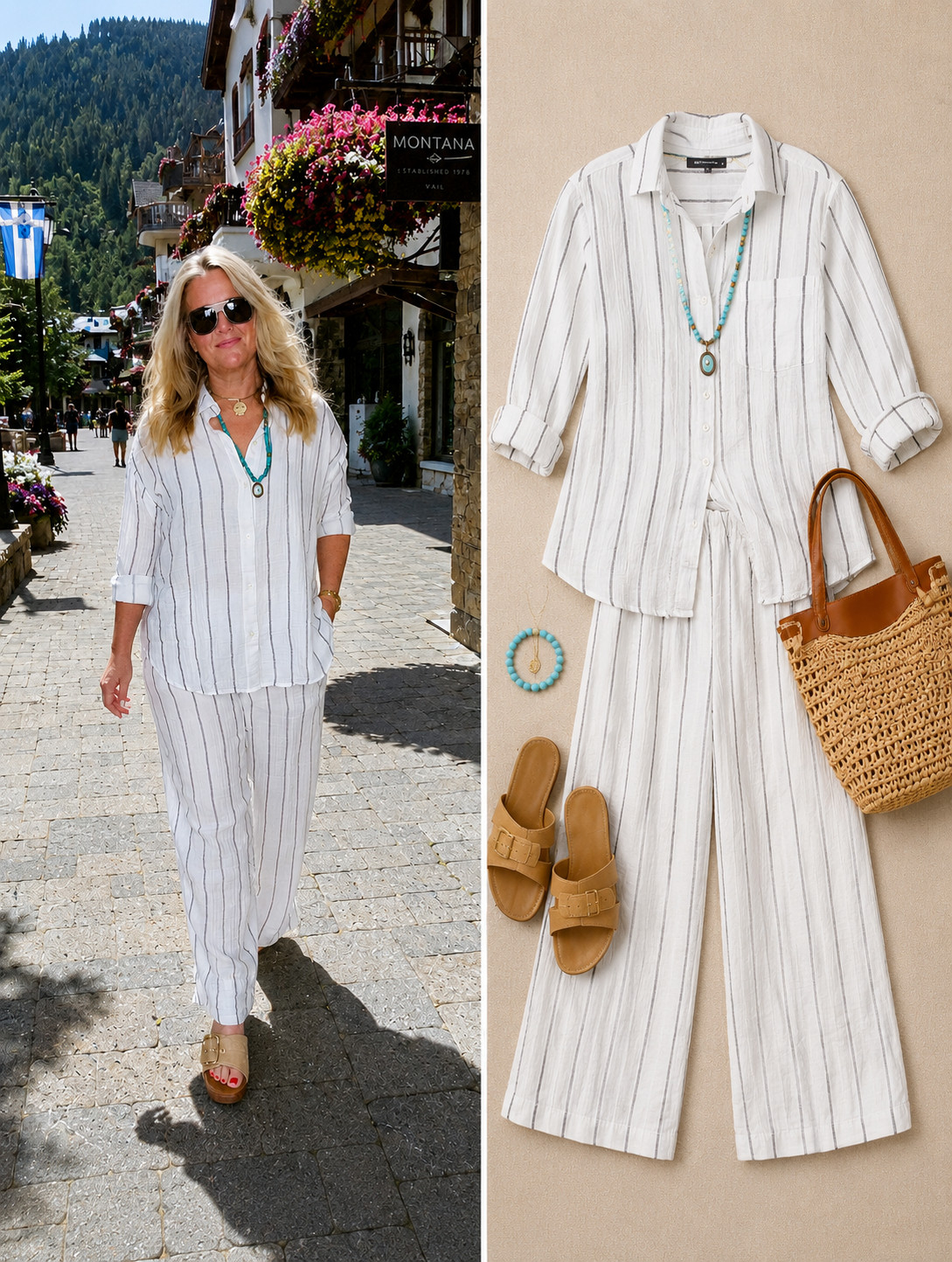 ✨Tap the bell, save and ❤️ for over 40 fashion, midlife style, midsize fashion and luxury looks for less. Summer heat, belly and approved outfit. 👑 Helping you look good, feel good! — Lindsey Denver 🤍 Check back daily for belly-friendly style, confidence, and Outfit Physics.

 

 #LTKOver40 #LTKMidsize #LTKPlusSize