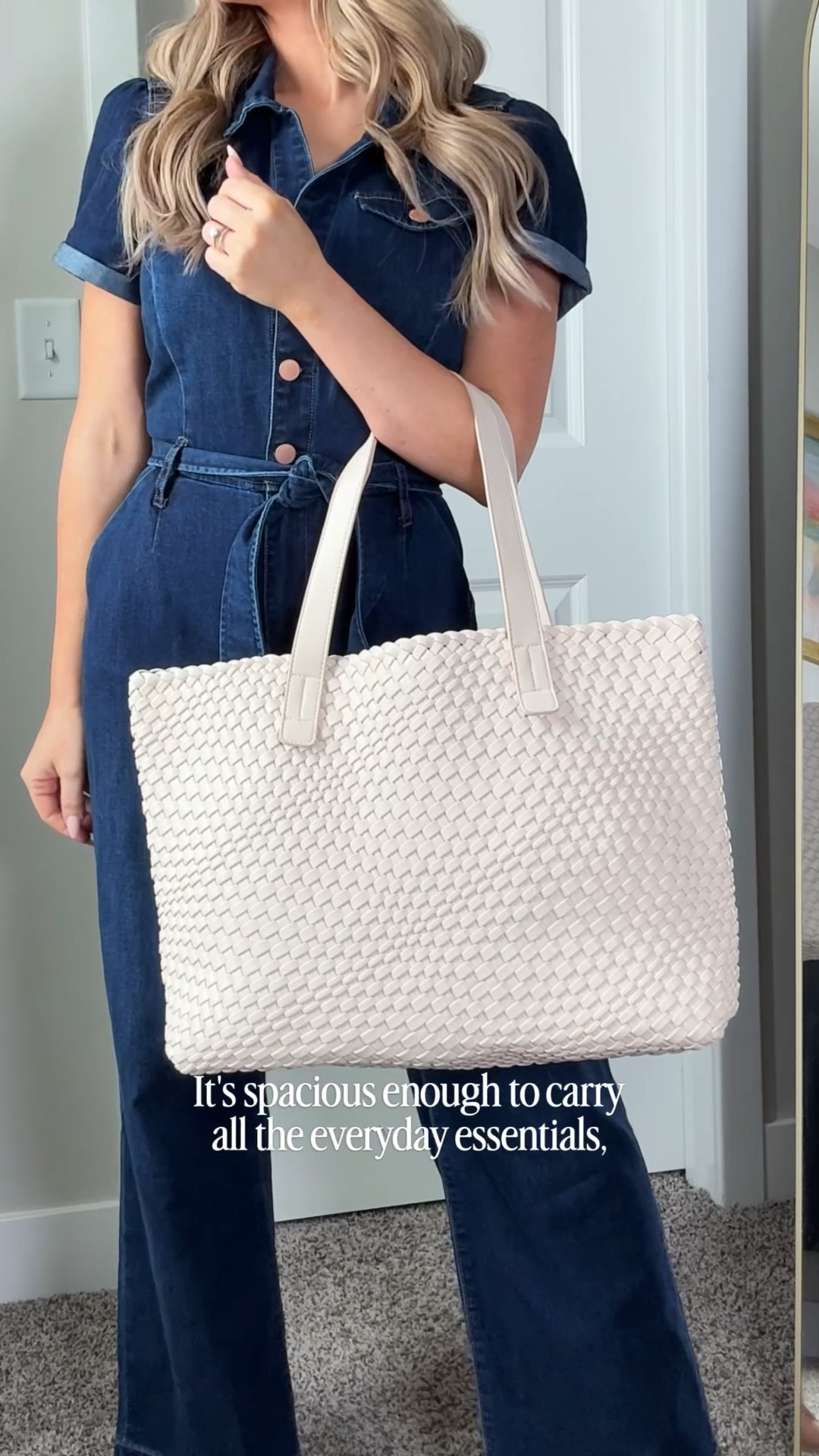 Mom life, but make it polished 🤍 This woven vegan leather tote from Moda Luxe is spacious enough for all the everyday essentials — mine and the kids’ — while still feeling effortlessly chic. Lightweight, timeless, and finished with a removable zip pouch to keep everything organized on the go.

#modaluxe #Modaluxebags #ad #momstyle #everydaychic

#LTKmomlife #LTKdayinmylife #LTKootd