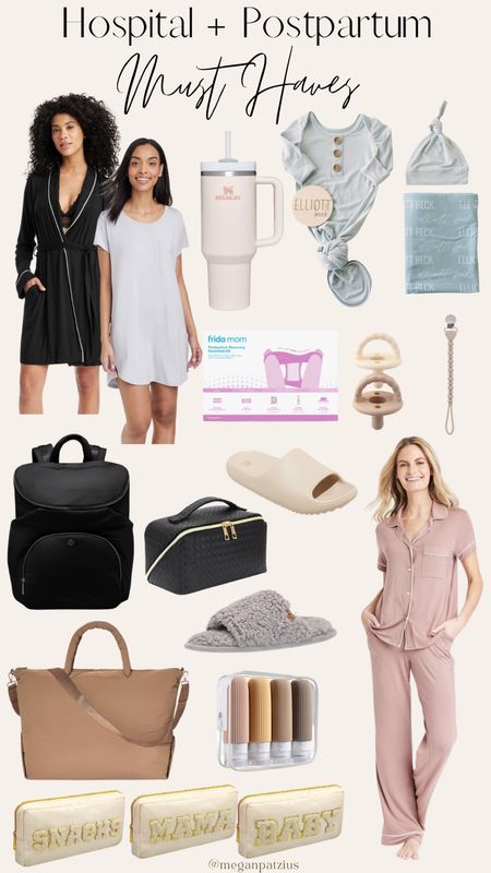 Hospital Bag Must Haves ✨ Baby & mama top items for the hospital stay and postpartum care. Hospital bag checklist & baby registry must haves from Amazon & Target 

#LTKbaby #LTKfamily #LTKkids