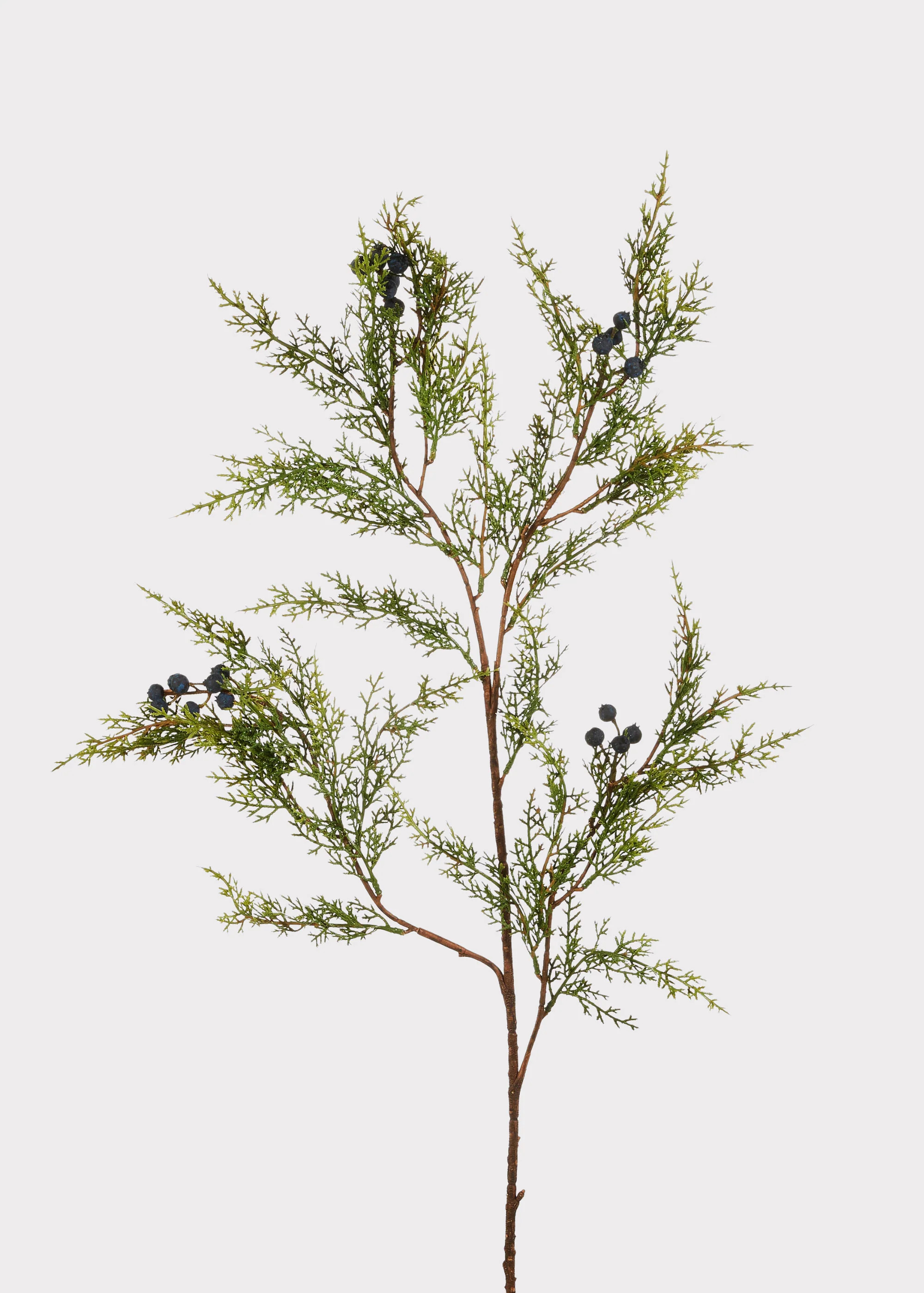 Artificial Winter Juniper and Berry Branch - 37" | Afloral