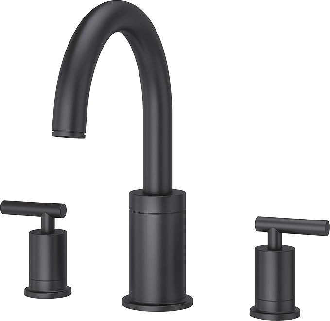 Pfister Contempra 2-Handle Roman Tub Faucet Matte Black RT65NCB | Amazon (US)