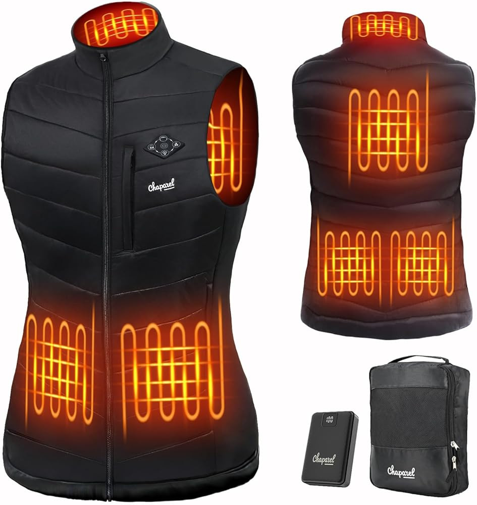 Women’s Heated Vest with Battery Pack Included, 7.4V Heated Vest for Women Rechargeable Lightwe... | Amazon (US)