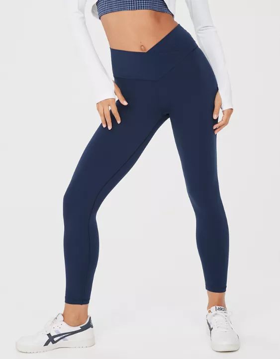 OFFLINE By Aerie Real Me High Waisted Crossover Legging | Aerie