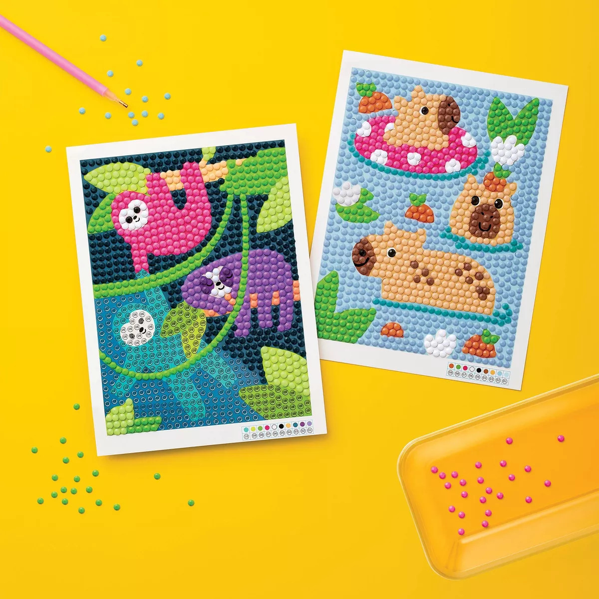 2ct Animal Gem Art Craft Kit - Mondo Llama™ | Target