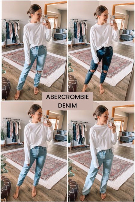 Abercrombie and Fitch denim on sale! Cyber week deals 

Straight jeans
High rise jeans 
Cyber Monday 
Fall outfits 
Winter outfits 

#LTKSeasonal #LTKstyletip #LTKCyberweek