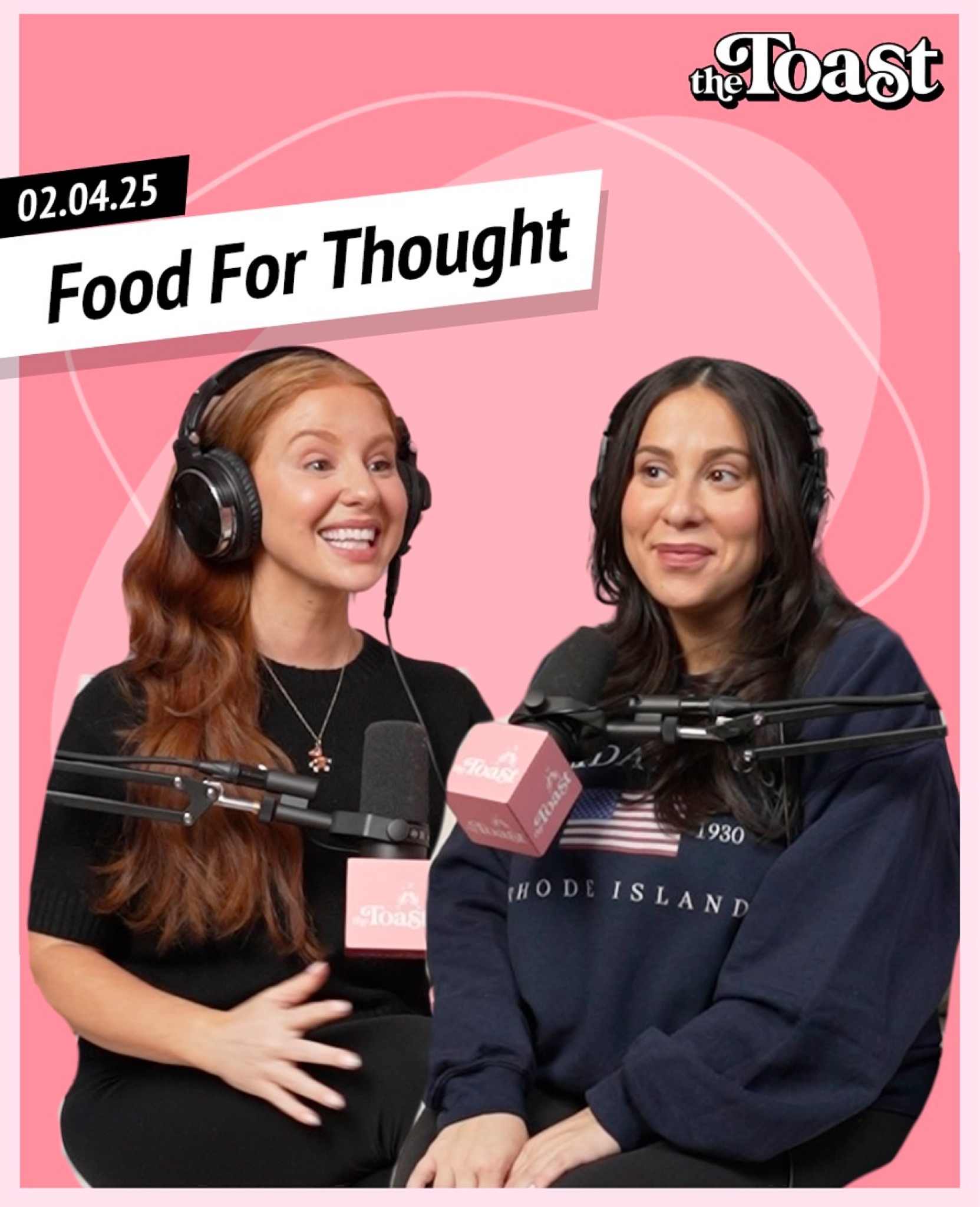 Today’s episode of #TheToast is now live! Happy chewsday, Swirlies. We’re acknowledging the space we’re in today and it’s looking to be a pargy Tuesday. We’ve got a loaded Fast Five and a guest appearance from the one and only @briankelly! Don’t miss it! 💗