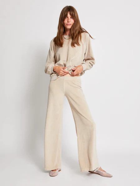 Zephyra Flare Pants in Velour | Penfield Collective