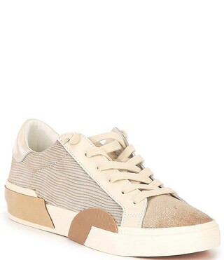 Dolce Vita Zina Dune Embossed Leather Retro Sneakers | Dillard's | Dillard's