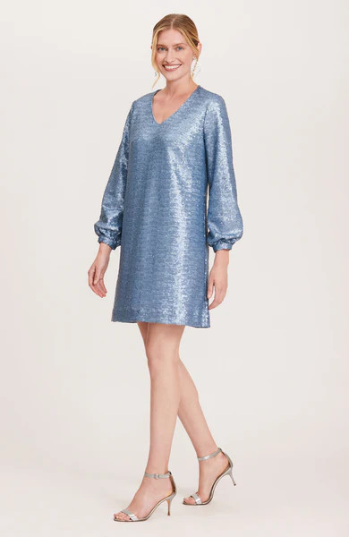 Porter Sequin Dress - Dove | tyler boe