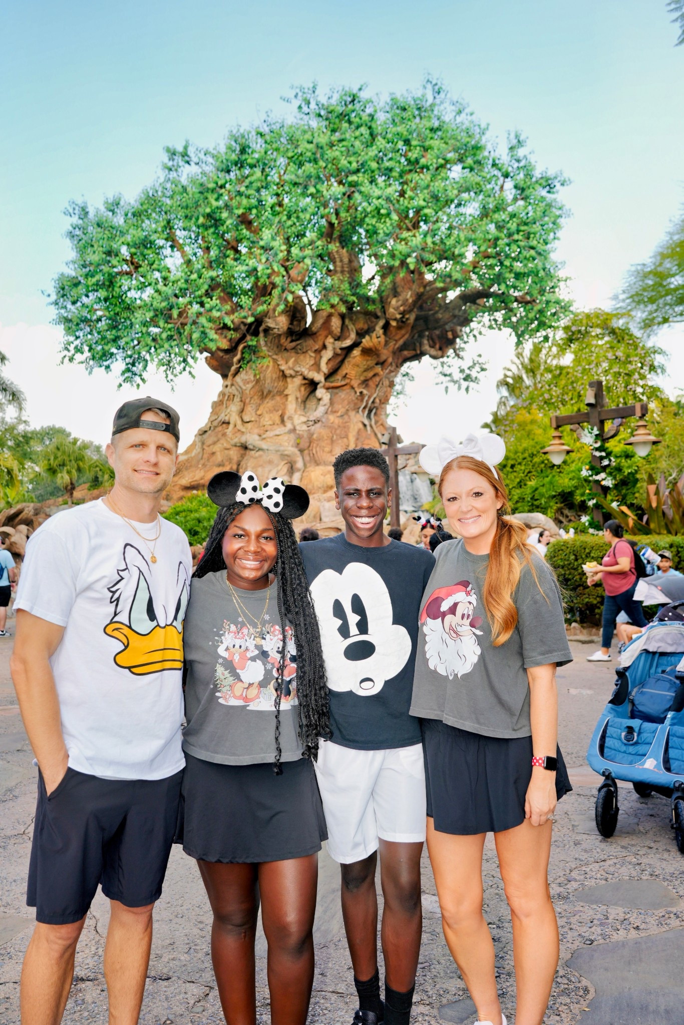 Sharing the Christmas Disney crop tees I found that are perfect to wear with skirts or skirts at Disney without having to tuck anything!

We are both wearing a Large in Mickey tees and a Medium in skorts!

#LTKHoliday #LTKTravel