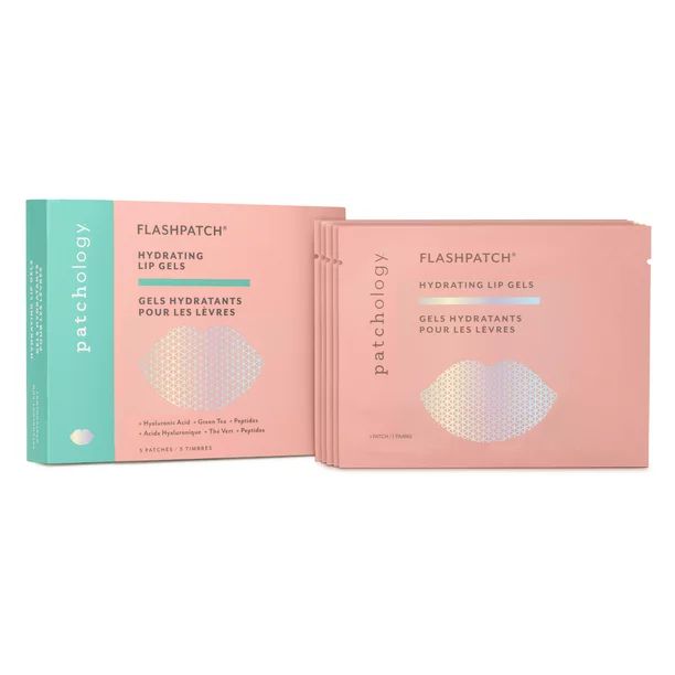 Patchology FlashPatch Hydrating Lip Gels 5 Pairs/Box | Walmart (US)