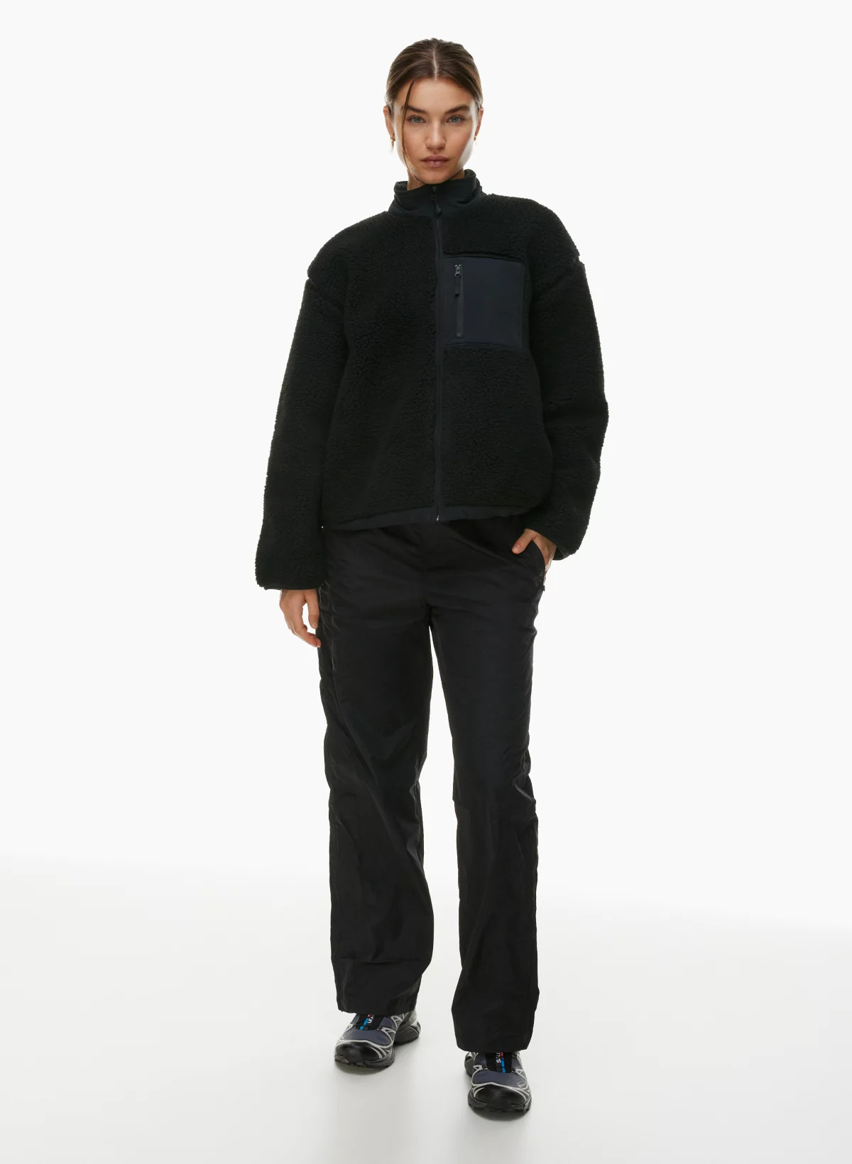 SNOBLOCK POLAR SHRED MOCKNECK JACKET | Aritzia