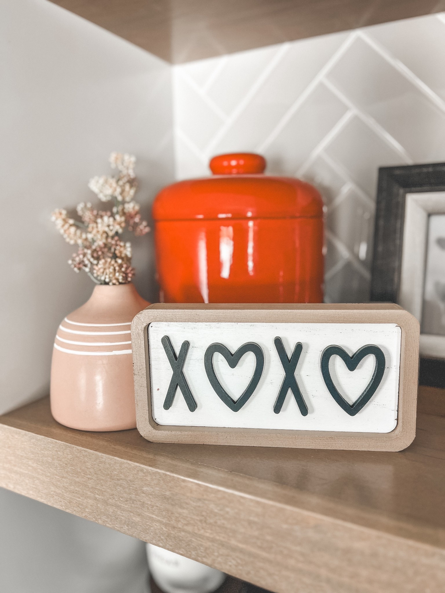 Sunday refresh…Spin the Christmas cookie jar around and add a little love for a Valentine’s Day vibe ❤️ #hobbylobby 

#LTKHome #LTKSeasonal